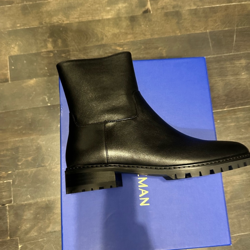 Stuart Wiseman Woman's Black Leather Boot